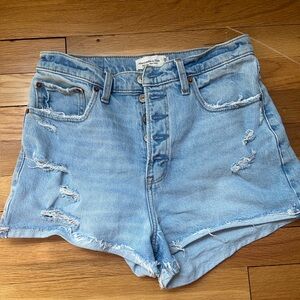 Abercrombie High Rise Mom shorts | Curve Love | Size 28 / 6